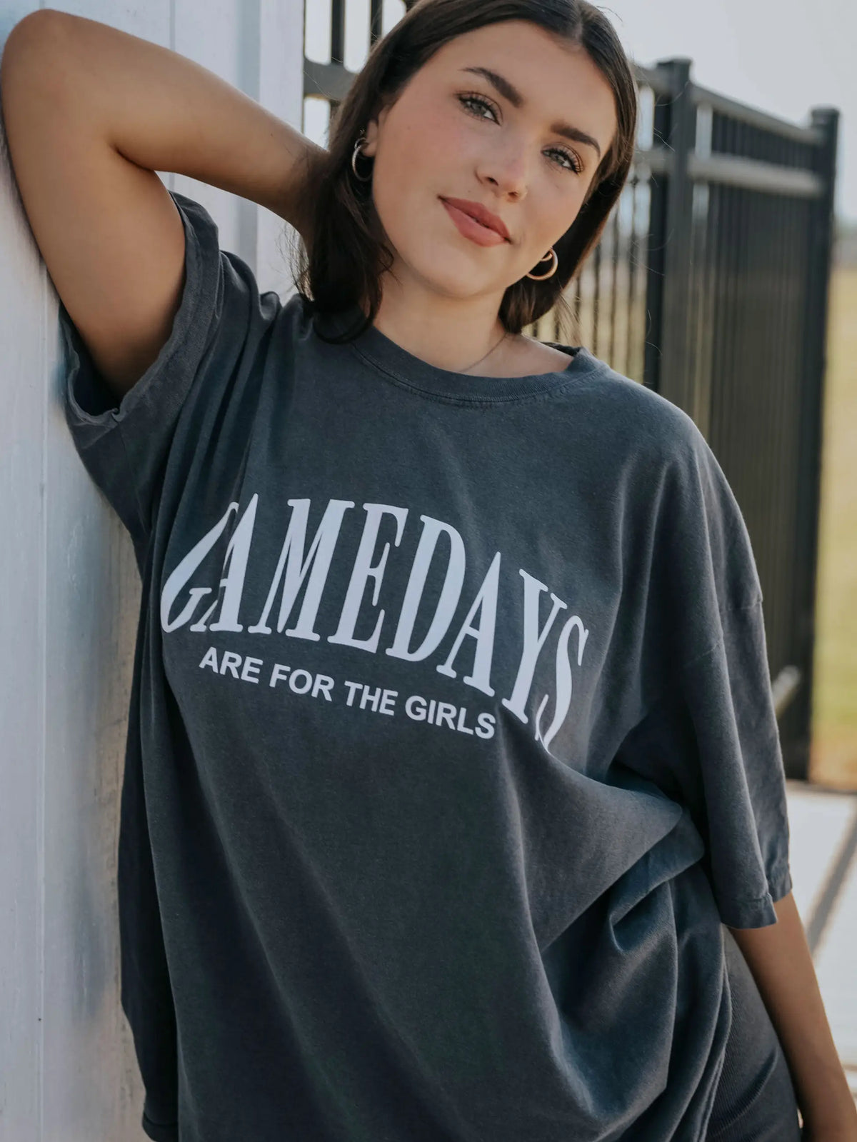 Friday + saturday: The Girls Are Gamedaying T Shirt - Extra Extra Large