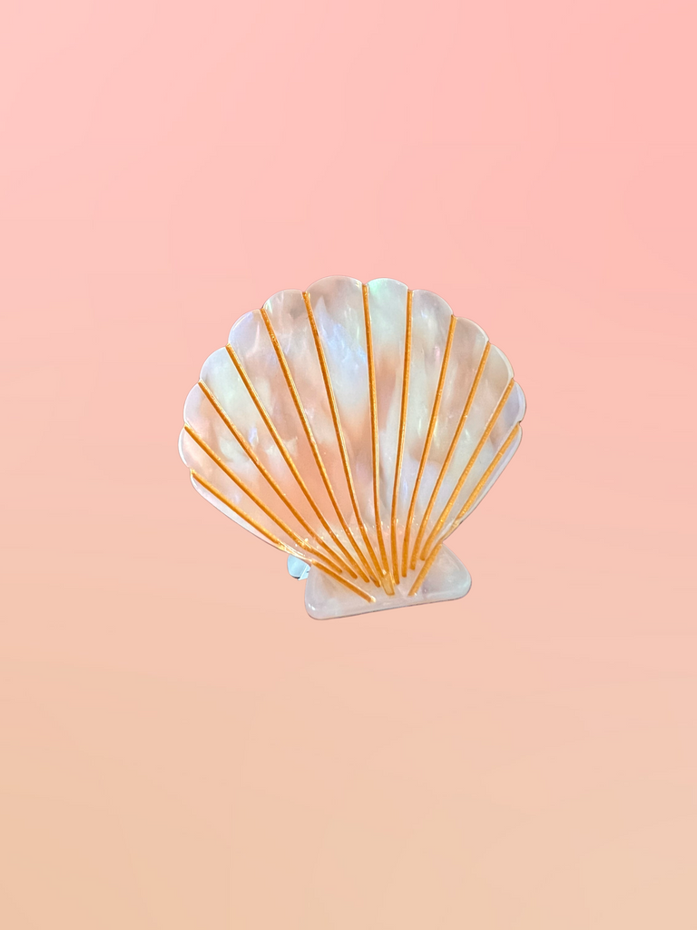 Seashell Claw Clip